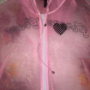 🖤 Forever Yours Transparent Hooded Jacket 🖤